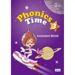 PHONICS TIME 3 -CONSONANT BLENDS （課本+QR CODE音檔+線上教學資源）