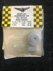 Prop-Loc Hardware Kit 4 Hi-Tork Nylon Spinner RC Model Airplane Pylon Brand PL6