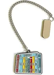 Paper House Productions Book Lover's Enamel Charm Chain & Clip Bookmark - Weekend is Booked