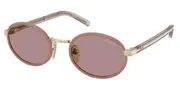 Prada PR B56S 24E20I Women’s Sunglasses Brown Size 52