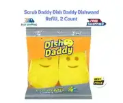 Scrub Daddy Dish Daddy Dishwand Refill Sponge Refill, 2 Count