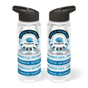 Cronulla Sharks NRL Tritan Drink Bottle with Wrist Bands