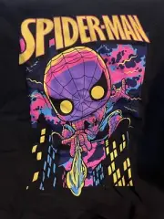 Funko Pop!Tees Spiderman Glow in the Dark TeeShirt Child X-Small