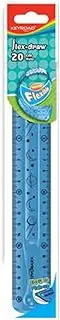 Keyroad Flexible Draw Ruler, 20 cm Length