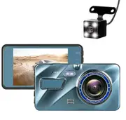 1080P Car Dash Dual Camera Video DVR Recorder Front Rear Night Vision G Sensor