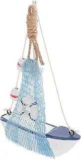 MAGICLULU Wood Sailing Boat Model Wooden Ship Model Sailboat Ornament Desktop Sailboat Decor Table Craft