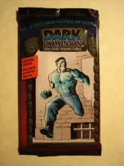 1993 Dark Dominion Zero Issue Trading Cards ONE SEALED PACK 9 Cards