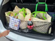 Trunk Envelope Style Mesh Cargo Net for VW VOLKSWAGEN ATLAS 2017-2022 Brand New