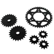 1995 1996 Polaris Magnum 425 4X4 Steel Sprocket Complete Set