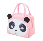 Pink Panda Lunchbox Thermal Portable Insulated Cooler