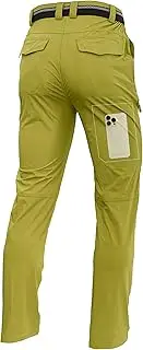 [LINLANG EN] Men's Lightweight Hiking Cargo Pants Waterproof Quick Dry Travel Fishing Climbing Work Outdoor Pants