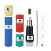 MA-01 V2.7 Portable Telescopic GP Antenna Kit 7MHz 100W Shortwave Antenna w/Coil