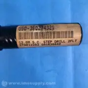 Guhring Inc G50-380274321 12.0m S.C. Step Drill Bit, 2 Flutes FNFP