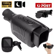 Night Vision Digital Camera HD IR Video Infrared Monocular Telescope Hunting AU