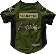 Littlearth NFL Valor Pet Stretch Jersey Seattle Seahawks