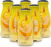 Golden Nest Premium Bird Nest Drink (燕窩) 6 bottles x 240 ml (8oz) (Original) | Swallow Bird's Nest Beverage | Rock Sugar | All Natural No Preservative No Bleach | Made in USA