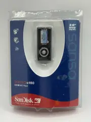 SanDisk Sansa c150 2GB Personal MP3 Player MusicPhotos Digital Music SEALED NOS