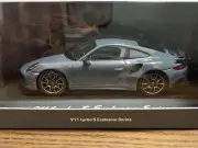 Spark Porsche 911 Turbo S Exclusive Series (991.2) Graphite Blue 1:43