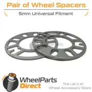 Wheel Spacers (2) 5mm Universal for Nissan Skyline [R33] 94-98