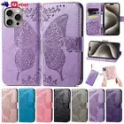 Flip Leather Case Cover Wallet For iPhone 16 16e 15 14 13 12 11 Pro MAX X 8 Plus