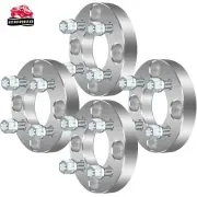 4 Pcs 1" 25mm 4x114.3 to 4x100 12x1.5 Studs Wheel Spacers For Kia For Acura (for: Kia)
