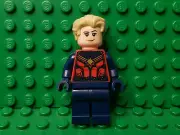 NEW Lego Captain Marvel minifig Avengers -- Super Heroes from #76266