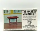 The House of Miniatures Trestle Stand Table Dollhouse Furnitur Kit 40072 1770-90
