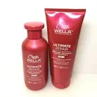 Wella Ultimate Repair Shampoo and Conditioner Duo, 8.4 oz STEP 1, 6.7 oz STEP 2