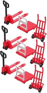 UPKOCH Miniature Construction Tools Traffic Barricade Toy Safe Engaging Micro Scene Playset