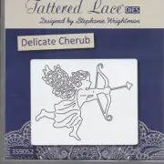 TATTERED LACE Cutting Die - DELICATE CHERUB - Valentine