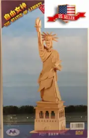 Statue Liberty Puzzle 3D Wooden New Artminds Wood Brand Art Washington DC USA