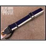 『苗聲樂器』DAIKING CANVAS NAVY 貝斯/吉他背帶