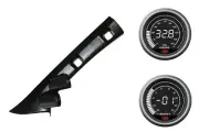 SAAS pillar pod oil pressure boost/vacuum gauges for Mitsubishi Triton MQ MR (for: Mitsubishi)