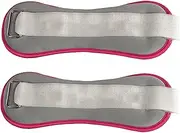 Generic Fitness Adjustable Ankle Wrist Weights 1lbs (1 Pair) Durable Leg Arms Weights Set with Strap for Women Walking, Jogging, Running