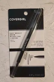 1 COVERGIRL Easy Breezy Brow Micro-fine & Define Pencil #705 -RICH BROWN