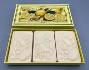 Saponificio Artigianale Fiorentino Green Tea and Lemon Scented Soap Set of 3