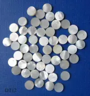 BUY 1 GET 1 FREE SHIP Fretboard Position 10pcs DOT 5mm Mark Inlay White mop DT12