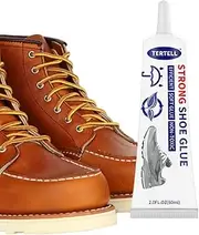 [BORATO] Shoe Glue Sole Repair Adhesive | Quick Dry Boot Formula Works in Seconds, Clear Waterproof for Bonding Broken Leather Shoes, Cloth, Sneakers - Upper and Sole Fix
