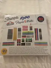 Sharpie Expo Papermate Writing Set 40 Piece (back to school) NOS!