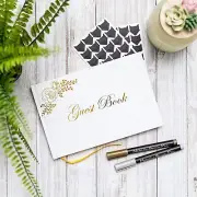 NowAndForever Polaroid Guest Book Bundle - Wedding Guest Book Alternative