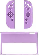 1 Piece, Protective Case for Switch 2 TPU PC Detachable Shockproof Cover Full Body Protection, Separable Design of Body and Handle, Full Wrap Around Drop and Dust Protection Case Accessories (Purple)