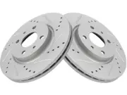 TRQ 39RC35H Front Brake Rotor Set Fits 2012-2017 Fiat 500 (for: Fiat)
