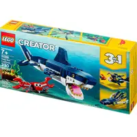 在飛比找Coupang 酷澎優惠-LEGO 樂高 Creator水下鯊魚玩具