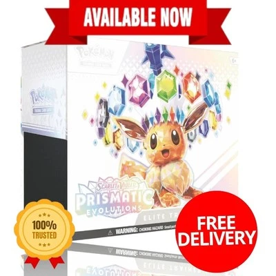 Prismatic Evolutions ETB Free Ship |