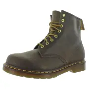 Dr. Martens Mens 1460 Crazy Horse Brown Casual Boots 12 Medium (D) BHFO 1638