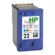 HP 22 C9352A【E平台】HP 22 C9352A環保墨水匣 彩色 適用HP PSC1400/PSC1402/PSC1410/OfficeJet4355/Deskjet F380/F370/F2120/F2180/F4185/F2235/F2280/3920/3940/D1360/D1460/D2360/D2460/D1560 HP 22 C9352A