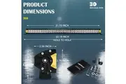 LED Light Bars Spot Pods Slim Off Road Driving Combo Beam Lamp Waterproof Work