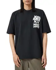 Allsaints Imagine Dragons Oversized Drogando Graphic Tee