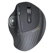 Wireless Trackball Mouse, EM01 NL Ergonomic Bluetooth Rollerball Thumb Mouse Rec