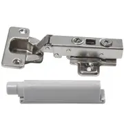 Hafele 110° Full Overlay Clip On Push Hinge - 1 Pair